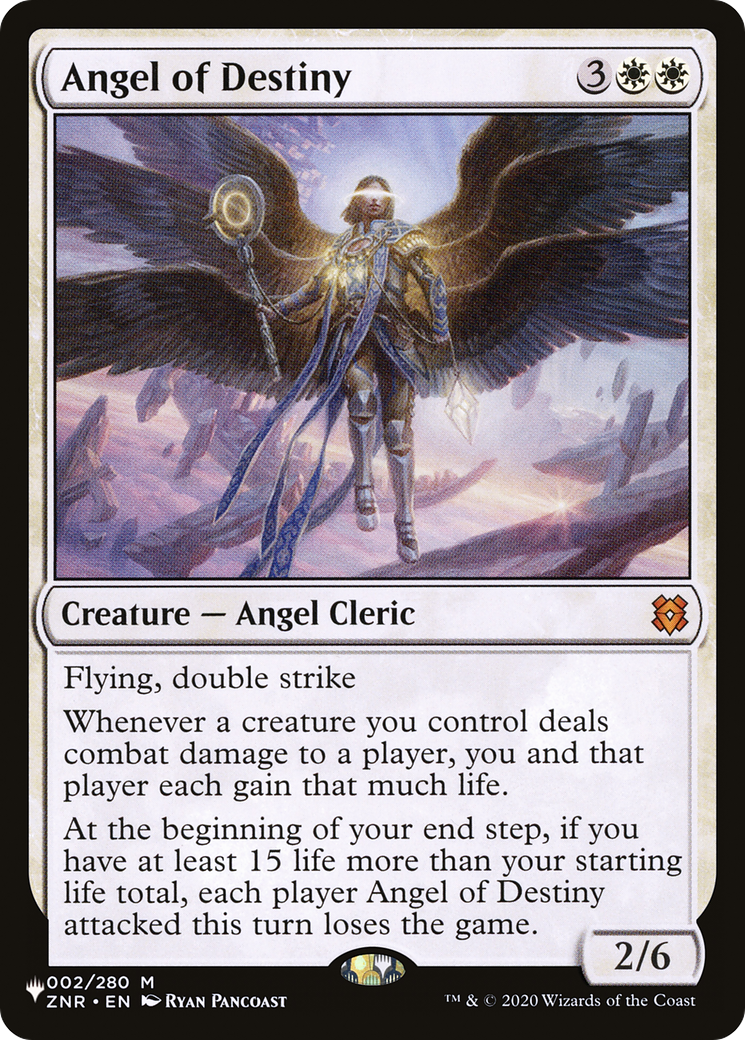 Angel of Destiny [Secret Lair: Angels] | Card Merchant Takapuna