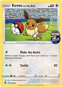 Eevee on the Ball (002/005) [Miscellaneous Cards] | Card Merchant Takapuna