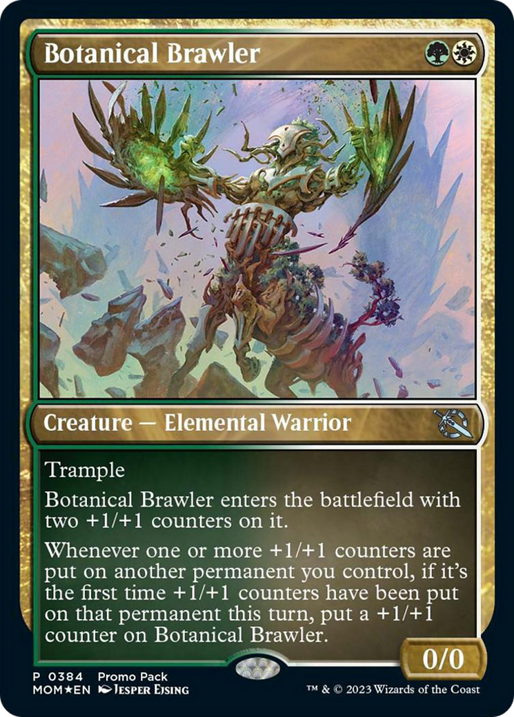 Botanical Brawler (Promo Pack) [March of the Machine Promos] | Card Merchant Takapuna