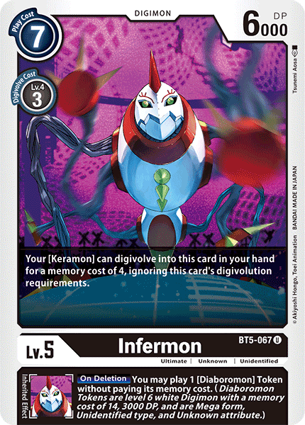 Infermon [BT5-067] [Battle of Omni] | Card Merchant Takapuna