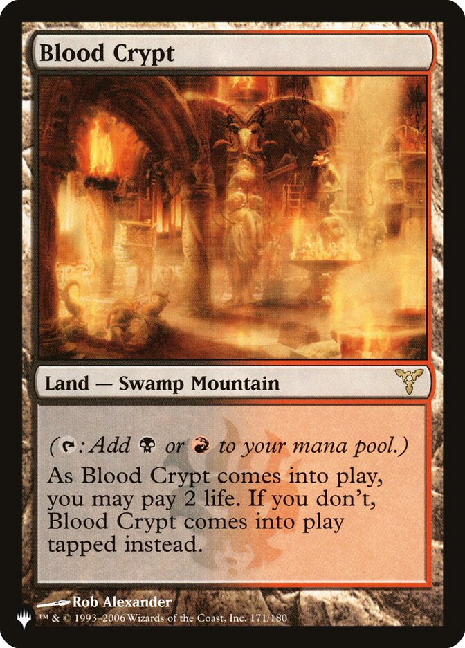 Blood Crypt [The List] | Card Merchant Takapuna