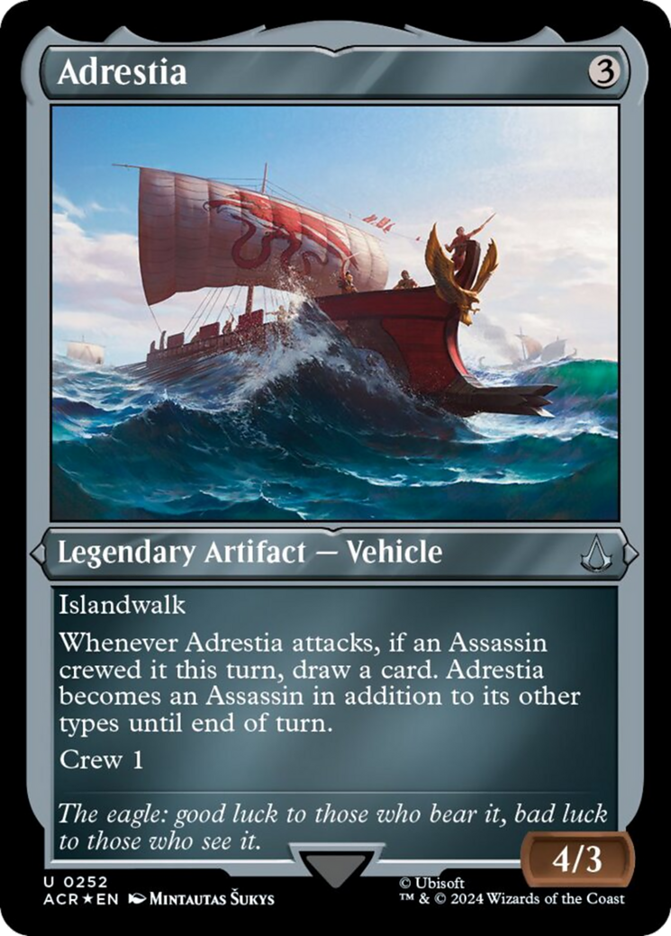 Adrestia (Foil Etched) [Assassin's Creed] | Card Merchant Takapuna