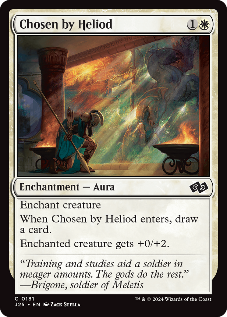 Chosen by Heliod [Foundations Jumpstart] | Card Merchant Takapuna