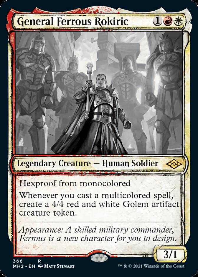 General Ferrous Rokiric (Sketch) [Modern Horizons 2] | Card Merchant Takapuna