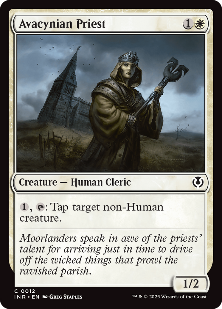 Avacynian Priest [Innistrad Remastered] | Card Merchant Takapuna