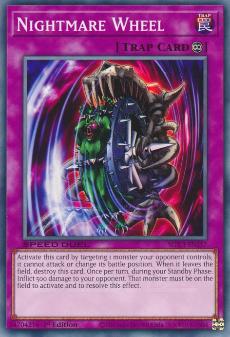 Nightmare Wheel [SGX3-ENI37] Common | Card Merchant Takapuna