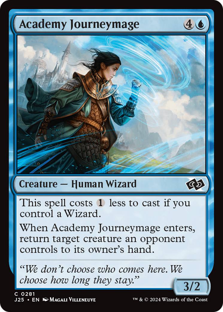 Academy Journeymage [Foundations Jumpstart] | Card Merchant Takapuna