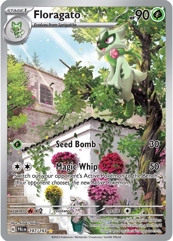 Floragato (197/193) [Scarlet & Violet: Paldea Evolved] | Card Merchant Takapuna