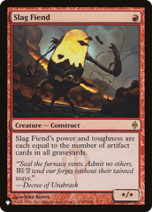 Slag Fiend [The List] | Card Merchant Takapuna