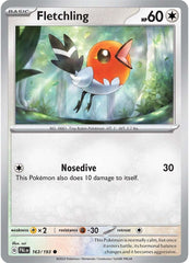 Fletchling (163/193) [Scarlet & Violet: Paldea Evolved] | Card Merchant Takapuna