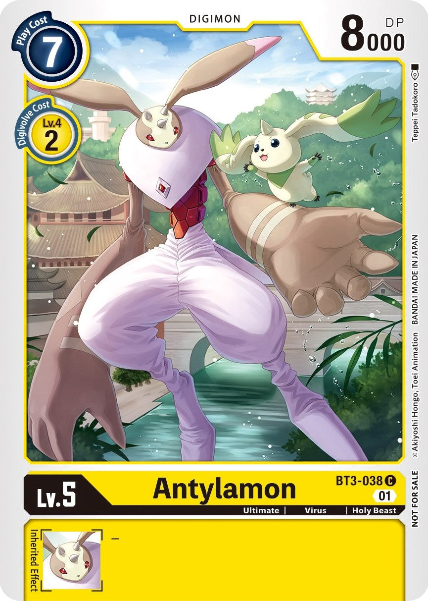 Antylamon [BT3-038] (Winner Pack New Awakening) [Release Special Booster Promos] | Card Merchant Takapuna