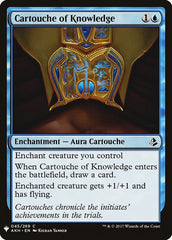 Cartouche of Knowledge [Mystery Booster] | Card Merchant Takapuna