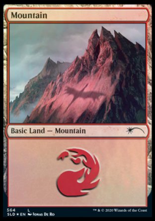 Mountain (Dragons) (564) [Secret Lair Drop Promos] | Card Merchant Takapuna