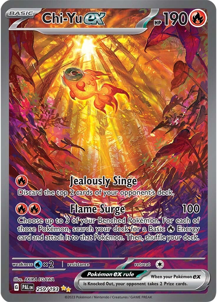 Chi-Yu ex (259/193) [Scarlet & Violet: Paldea Evolved] | Card Merchant Takapuna