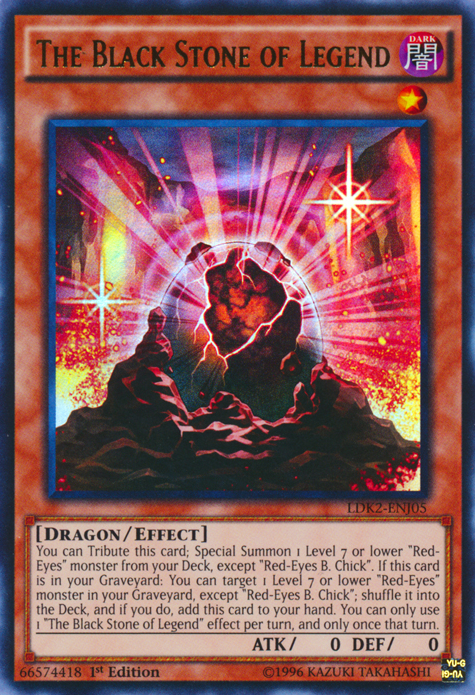 The Black Stone of Legend [LDK2-ENJ05] Ultra Rare | Card Merchant Takapuna