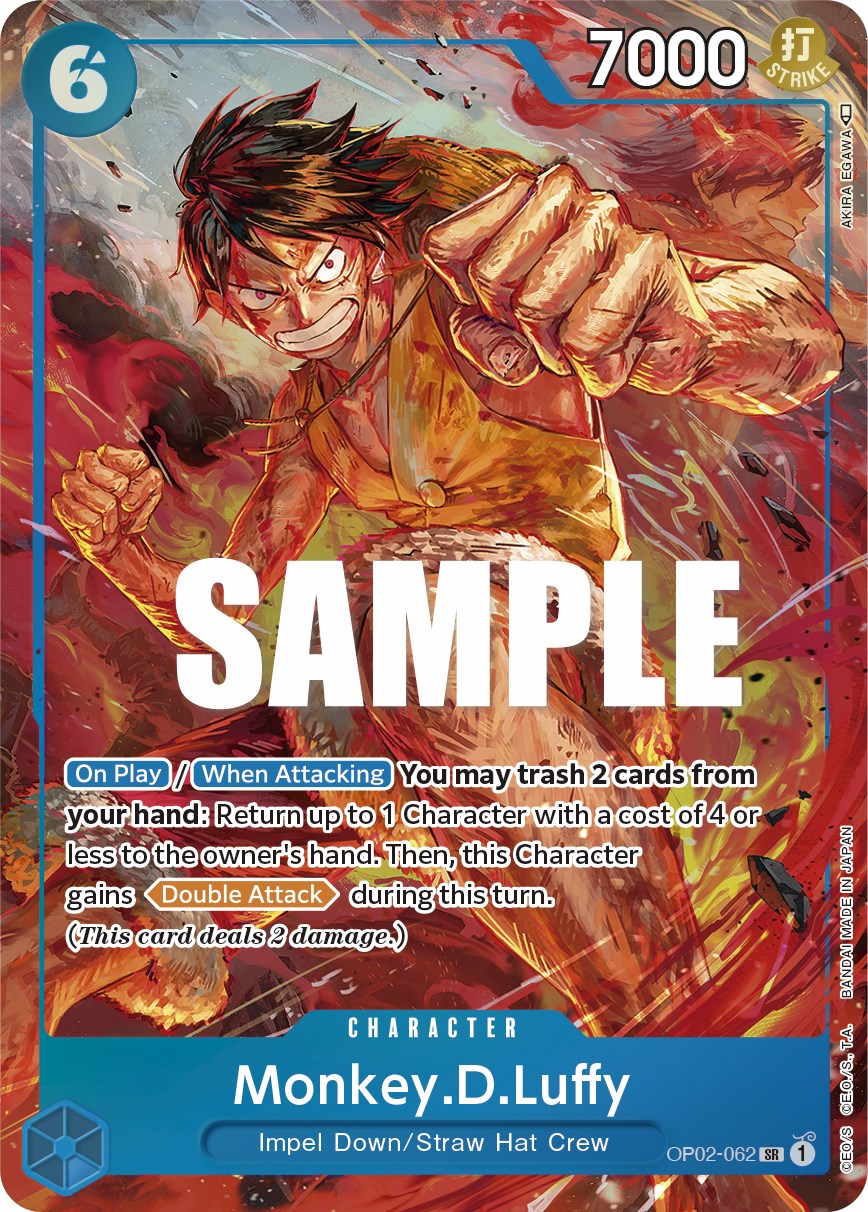 Monkey.D.Luffy (Alternate Art) [Paramount War] | Card Merchant Takapuna