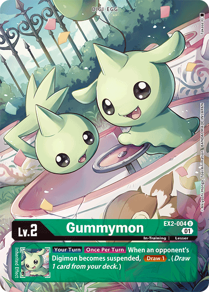 Gummymon [EX2-004] (Alternate Art) [Digital Hazard] | Card Merchant Takapuna