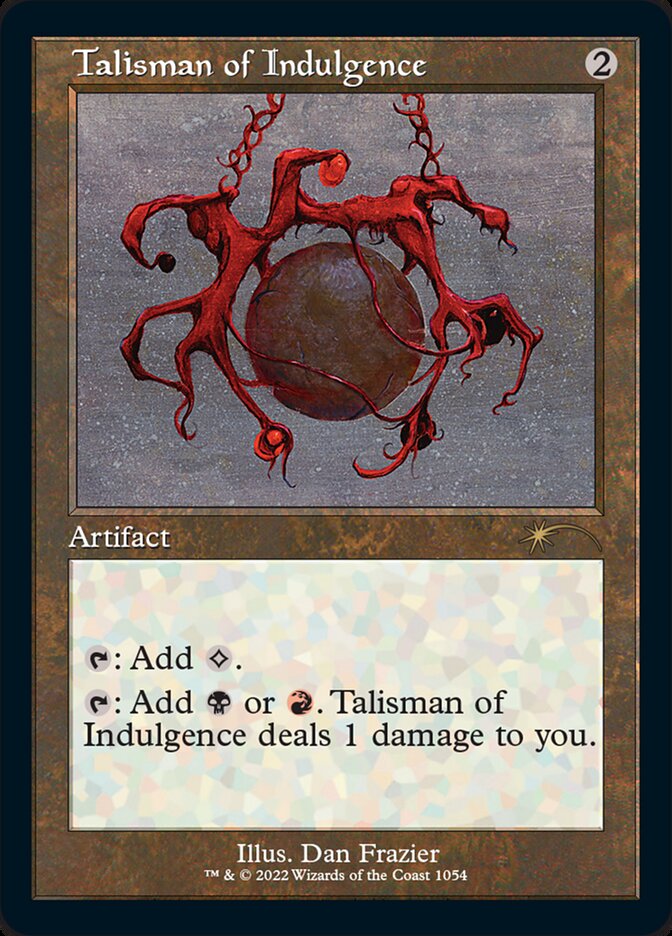 Talisman of Indulgence (Foil Etched) [Secret Lair Drop Series] | Card Merchant Takapuna