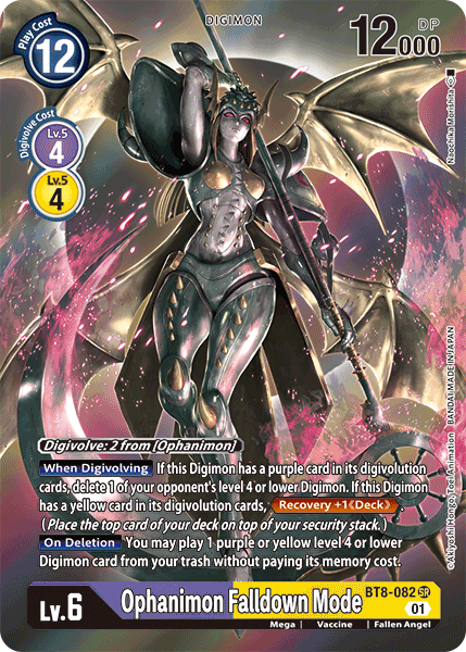 Ophanimon: Falldown Mode [BT8-082] (Alternate Art) [New Awakening] | Card Merchant Takapuna