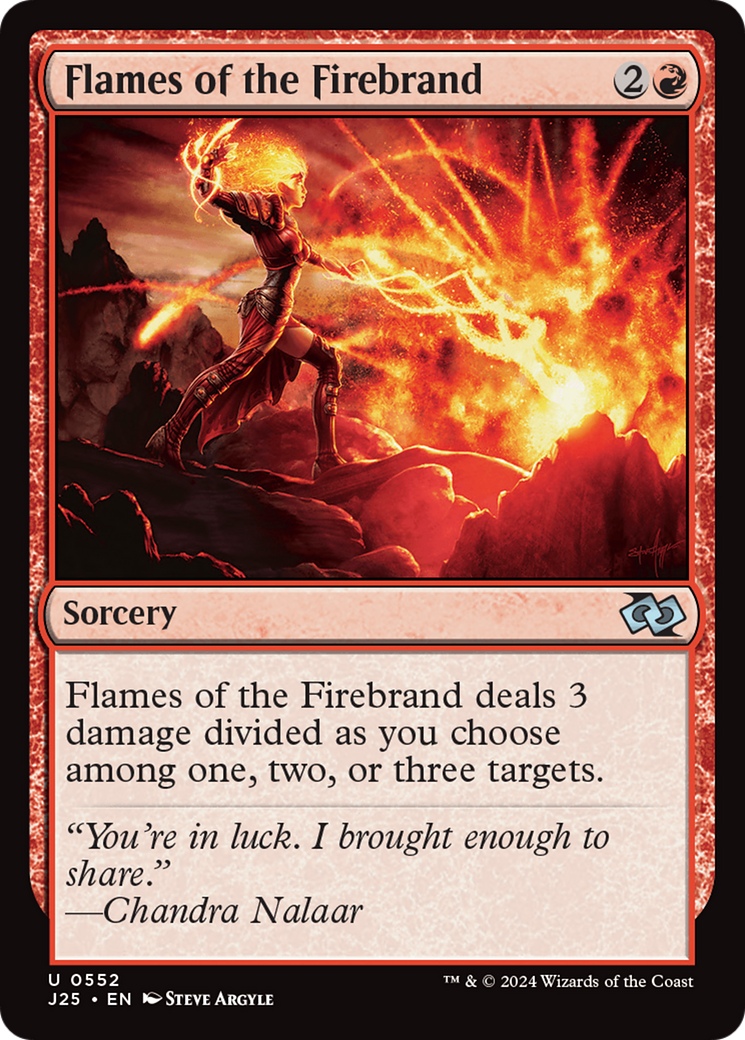 Flames of the Firebrand [Foundations Jumpstart] | Card Merchant Takapuna