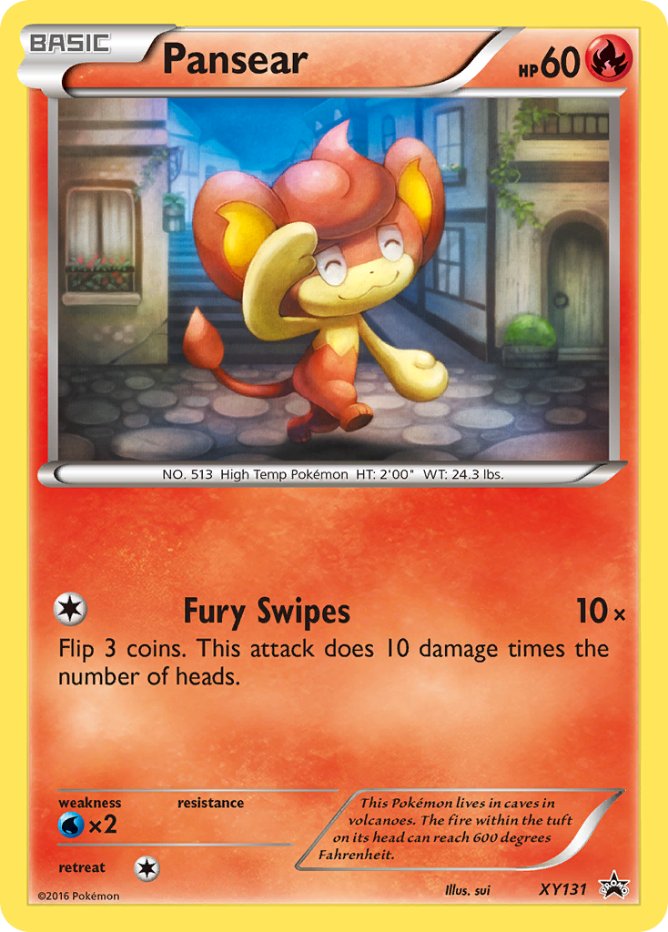 Pansear (XY131) [XY: Black Star Promos] | Card Merchant Takapuna