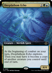 Deepfathom Echo (Extended Art) [The Lost Caverns of Ixalan] | Card Merchant Takapuna