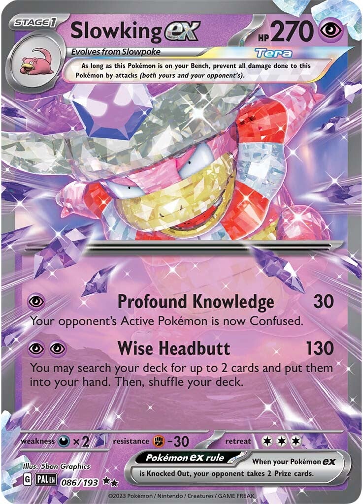 Slowking ex (086/193) [Scarlet & Violet: Paldea Evolved] | Card Merchant Takapuna