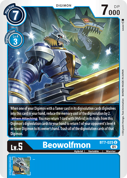 Beowolfmon [BT7-025] [Next Adventure] | Card Merchant Takapuna