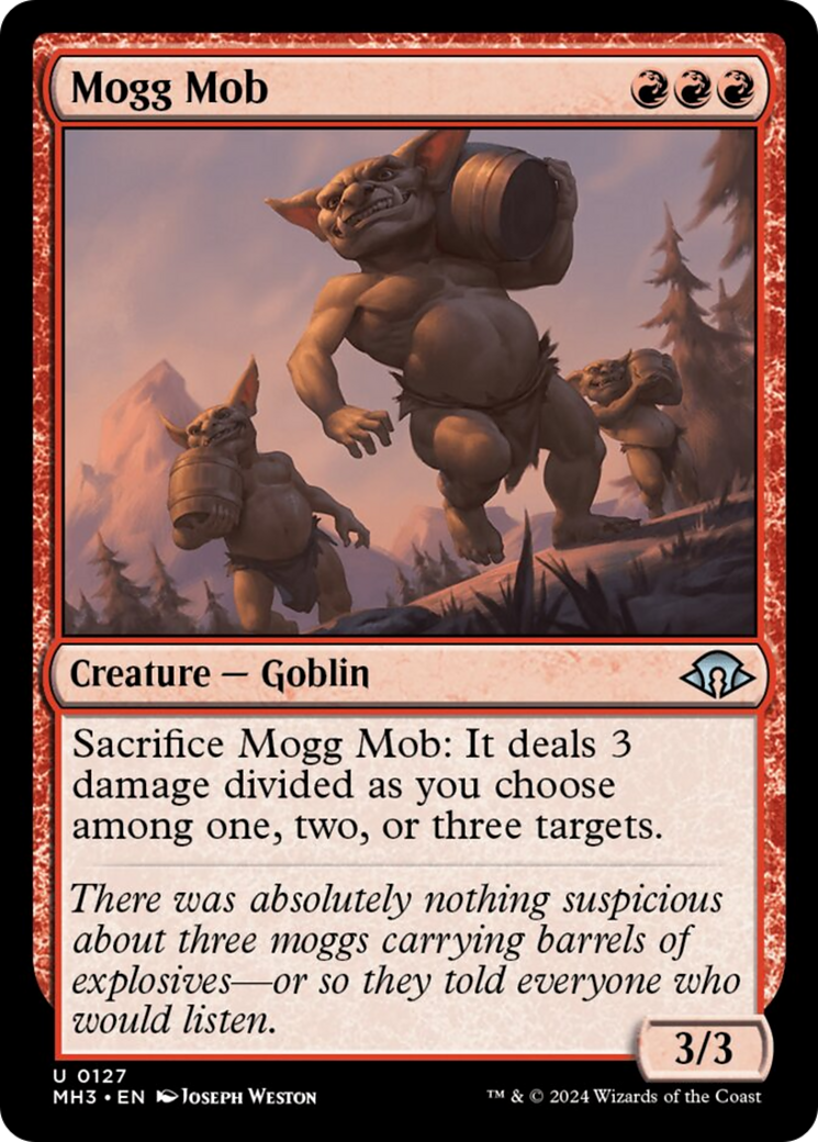 Mogg Mob [Modern Horizons 3] | Card Merchant Takapuna