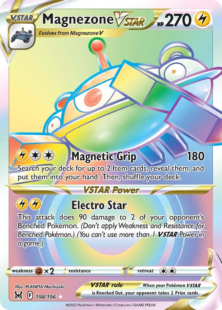 Magnezone VSTAR (198/196) [Sword & Shield: Lost Origin] | Card Merchant Takapuna