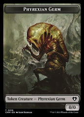 Eldrazi Spawn // Phyrexian Germ Double-Sided Token [Commander Masters Tokens] | Card Merchant Takapuna