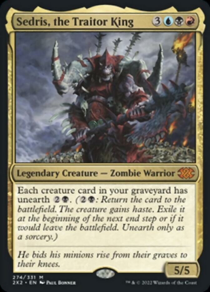 Sedris, the Traitor King [Double Masters 2022] | Card Merchant Takapuna