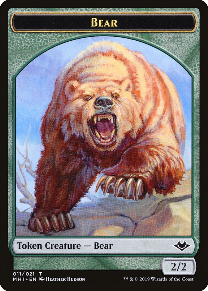 Bear Token [Modern Horizons Tokens] | Card Merchant Takapuna