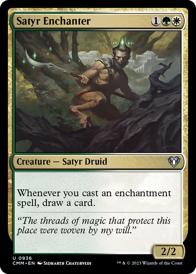 Satyr Enchanter [Commander Masters] | Card Merchant Takapuna