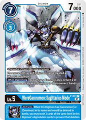 WereGarurumon: Sagittarius Mode [P-073] (Update Pack) [Promotional Cards] | Card Merchant Takapuna