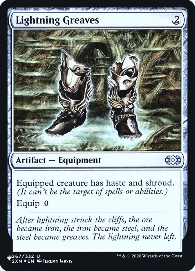 Lightning Greaves [Secret Lair: Heads I Win, Tails You Lose] | Card Merchant Takapuna