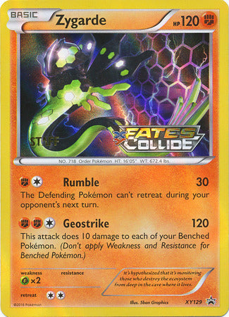 Zygarde (XY129) (Staff) [XY: Black Star Promos] | Card Merchant Takapuna