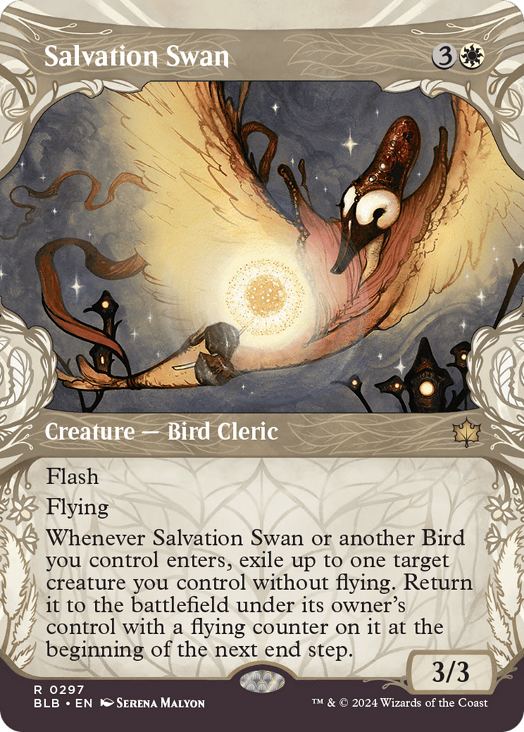 Salvation Swan (Showcase) [Bloomburrow] | Card Merchant Takapuna