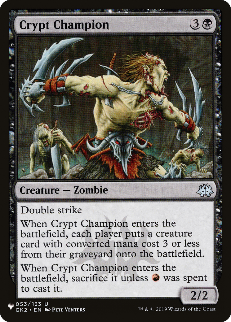 Crypt Champion [The List] | Card Merchant Takapuna