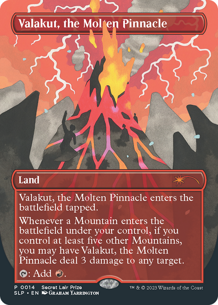 Valakut, the Molten Pinnacle [Secret Lair Showdown] | Card Merchant Takapuna