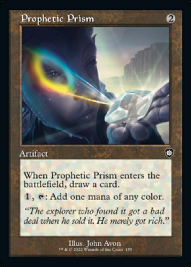 Prophetic Prism (Retro) [The Brothers' War Commander] | Card Merchant Takapuna