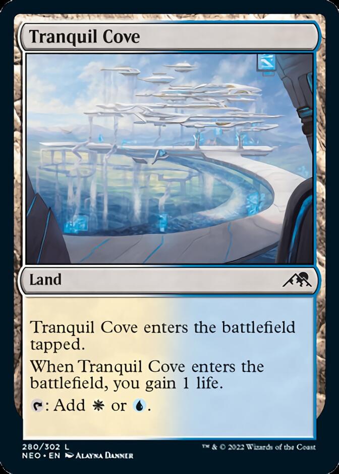 Tranquil Cove [Kamigawa: Neon Dynasty] | Card Merchant Takapuna