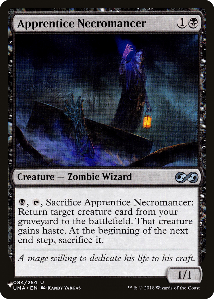 Apprentice Necromancer [The List] | Card Merchant Takapuna