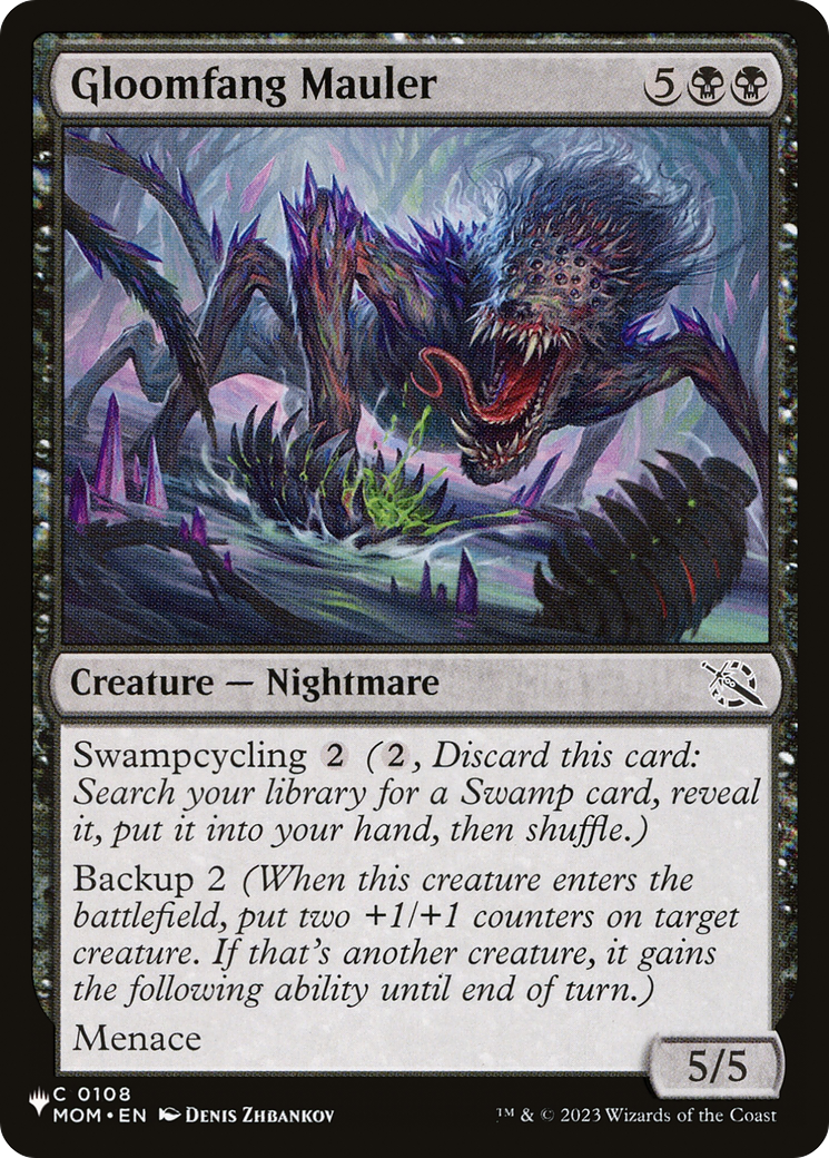 Gloomfang Mauler [The List] | Card Merchant Takapuna