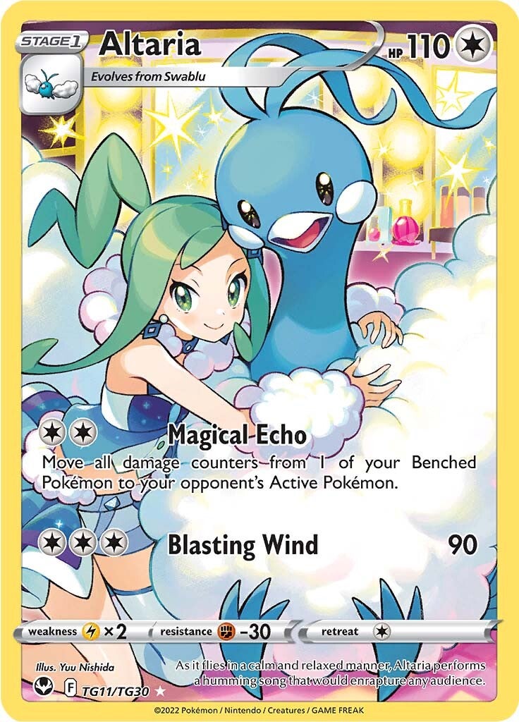 Altaria (TG11/TG30) [Sword & Shield: Silver Tempest] | Card Merchant Takapuna