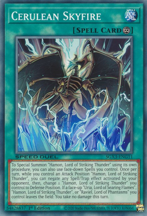 Cerulean Skyfire [SGX3-ENG11] Common | Card Merchant Takapuna