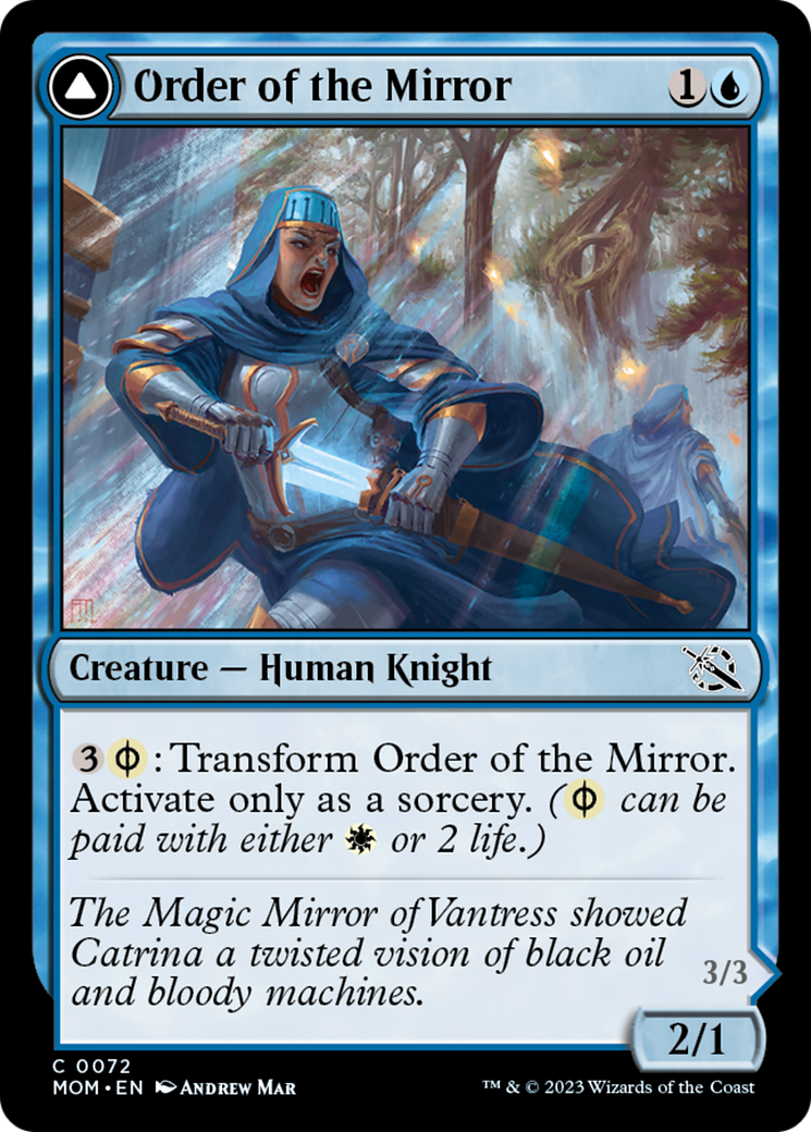 Order of the Mirror // Order of the Alabaster Host [March of the Machine] | Card Merchant Takapuna