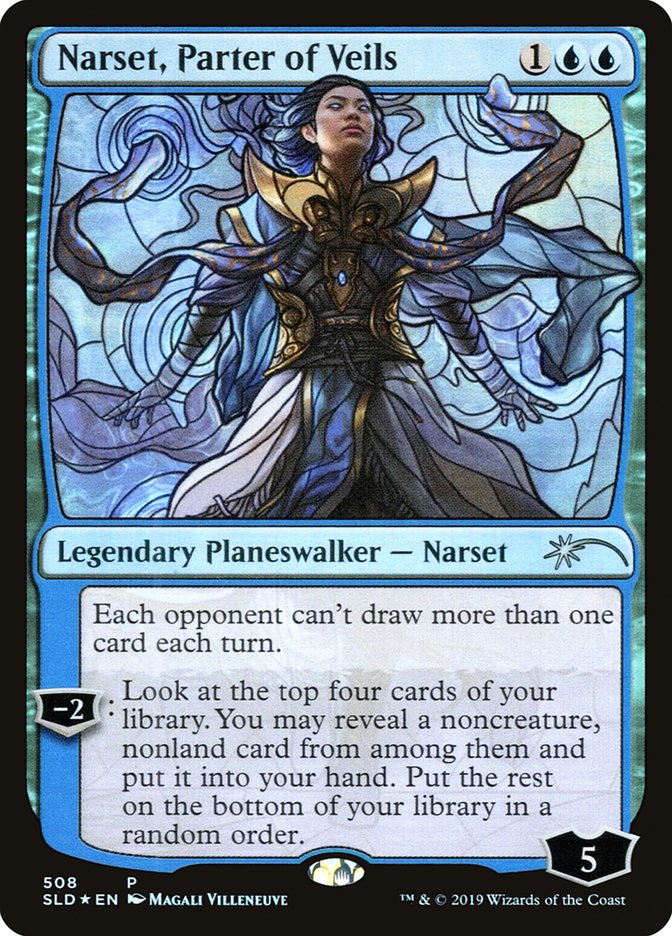 Narset, Parter of Veils (Stained Glass) [Secret Lair Drop Promos] | Card Merchant Takapuna