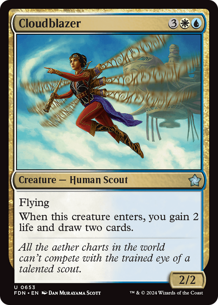 Cloudblazer [Foundations] | Card Merchant Takapuna