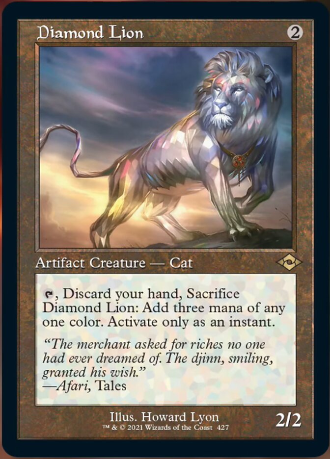 Diamond Lion (Retro) [Modern Horizons 2] | Card Merchant Takapuna